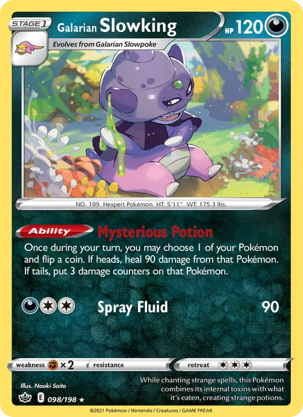 Galarian Slowking card