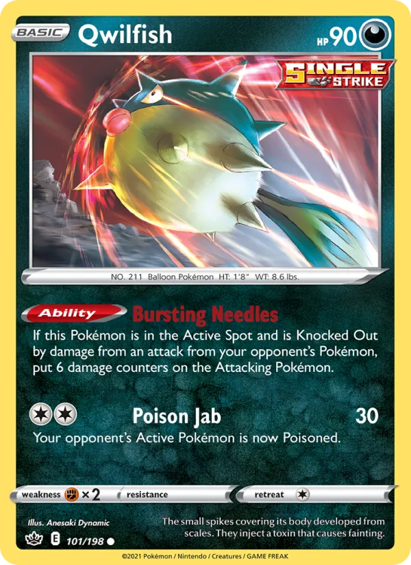 Qwilfish card