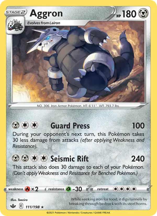Aggron card