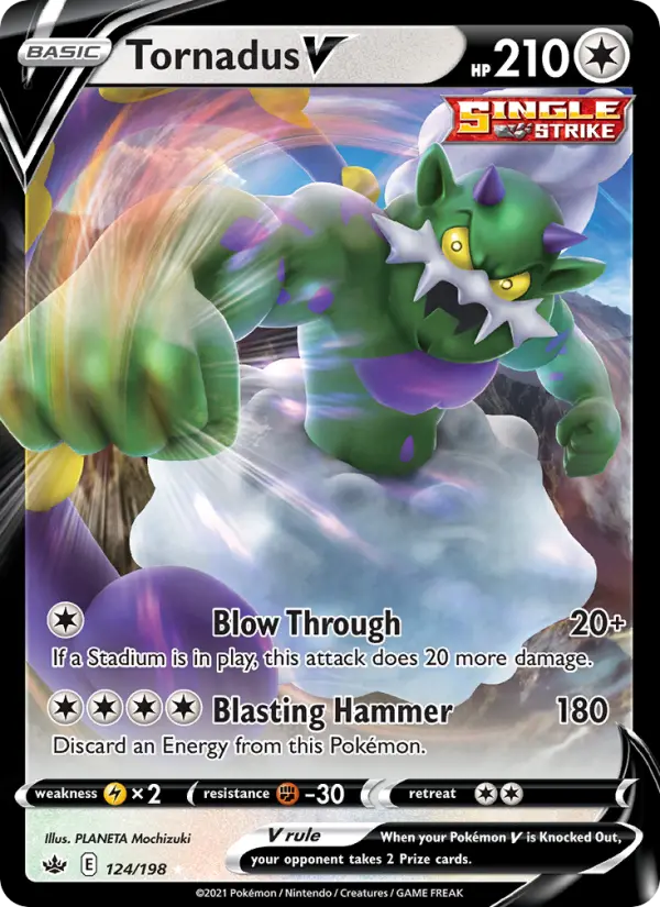Tornadus V card