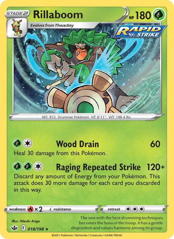 Rillaboom card