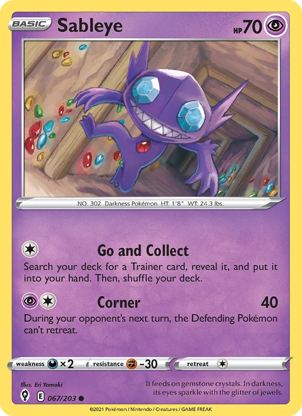 Sableye card