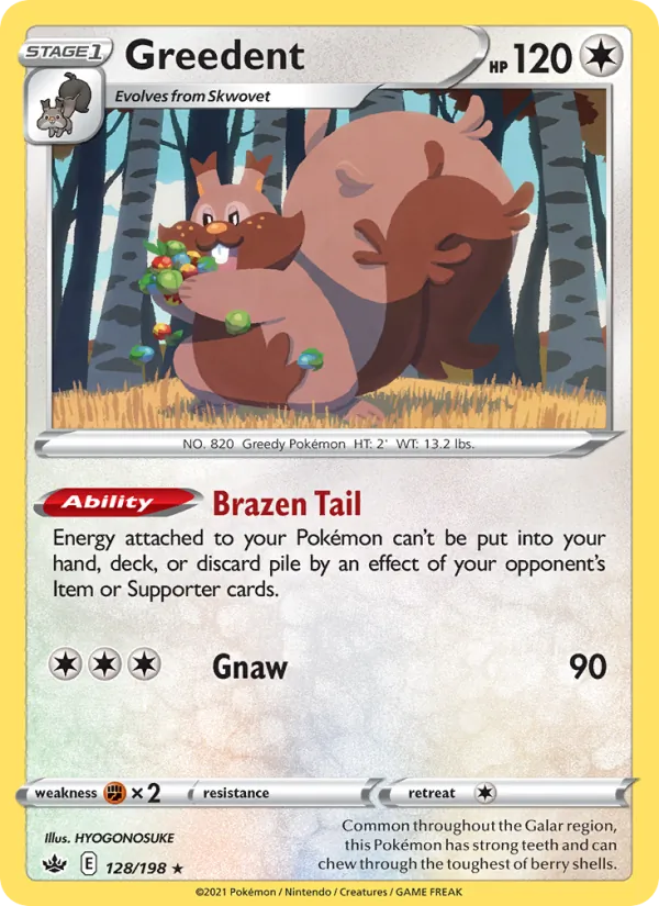 Greedent card
