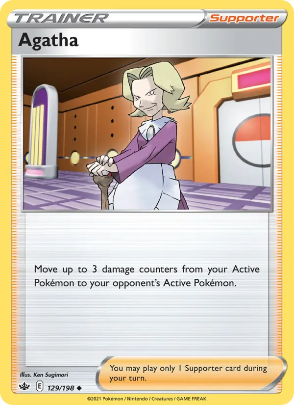Agatha card