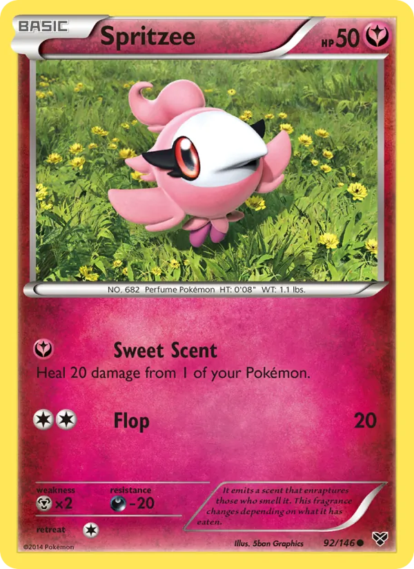 Spritzee card