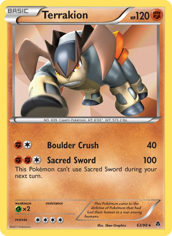 Terrakion card