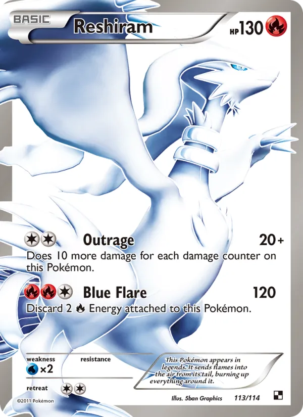 Reshiram card
