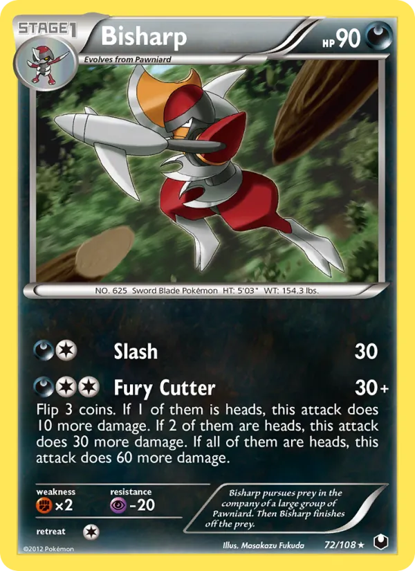Bisharp card