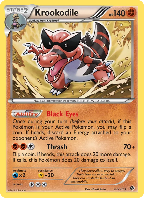 Krookodile card