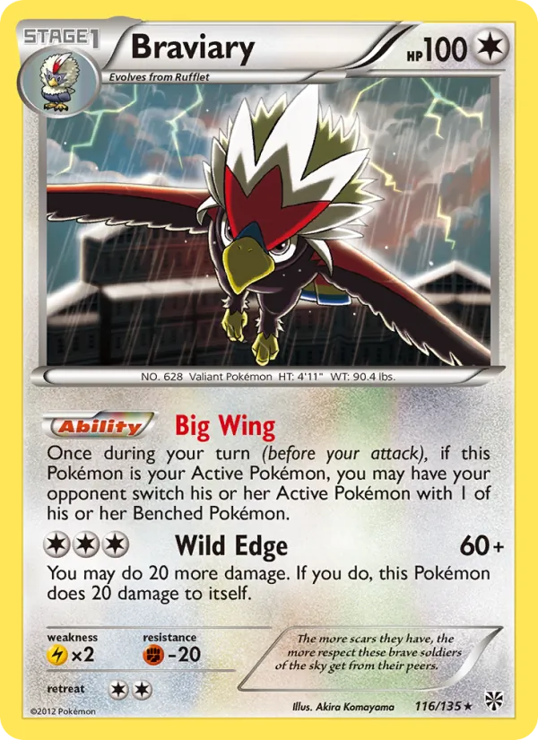 Braviary card
