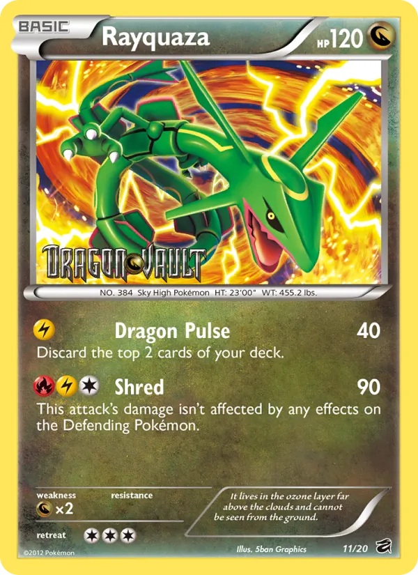 Rayquaza card
