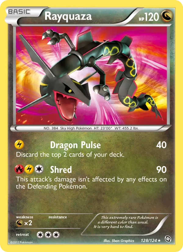 Rayquaza card