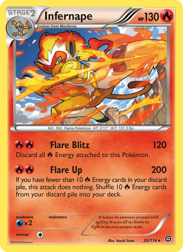 Infernape card