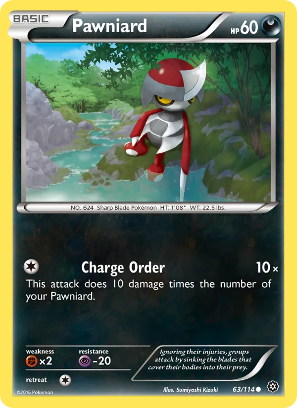 Pawniard card