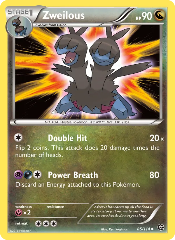 Zweilous card