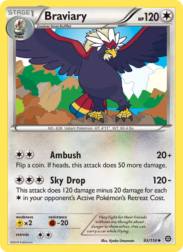 Braviary card