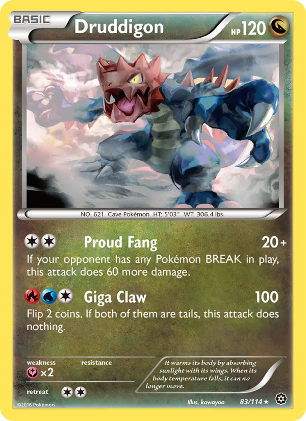 Druddigon card