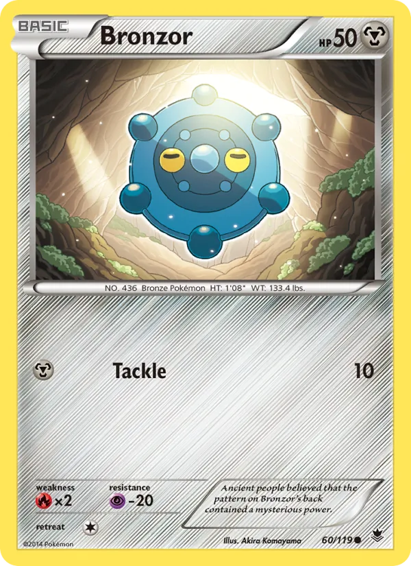 Bronzor card