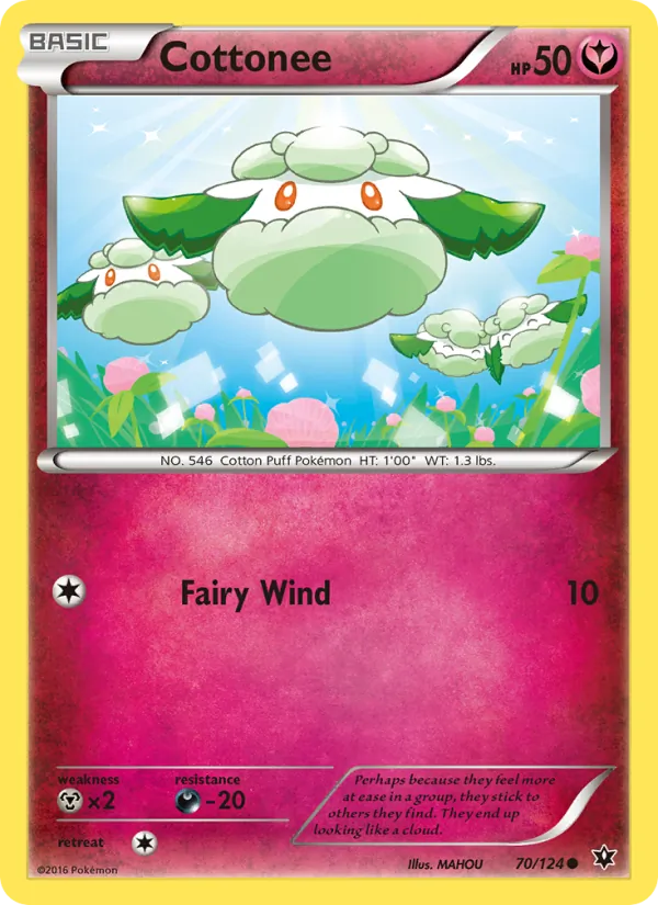 Cottonee card