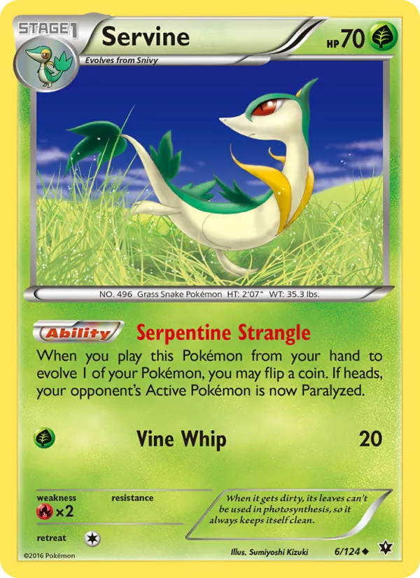 Servine card