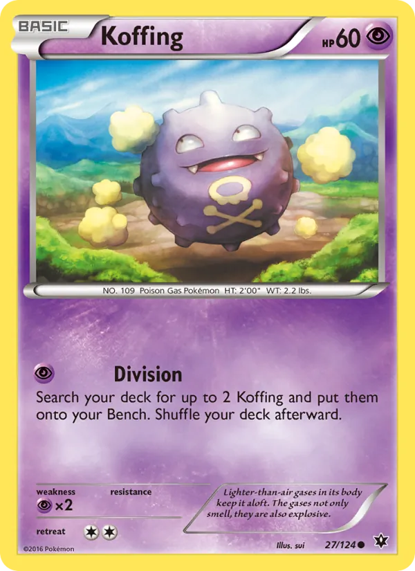 Koffing card