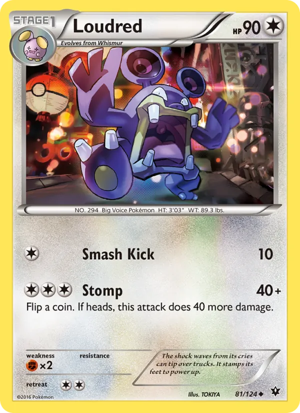 Loudred card
