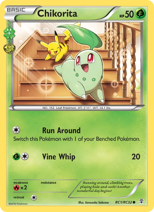 Chikorita card