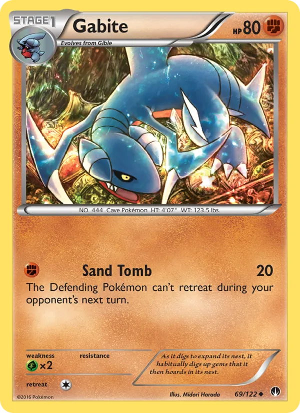 Gabite card
