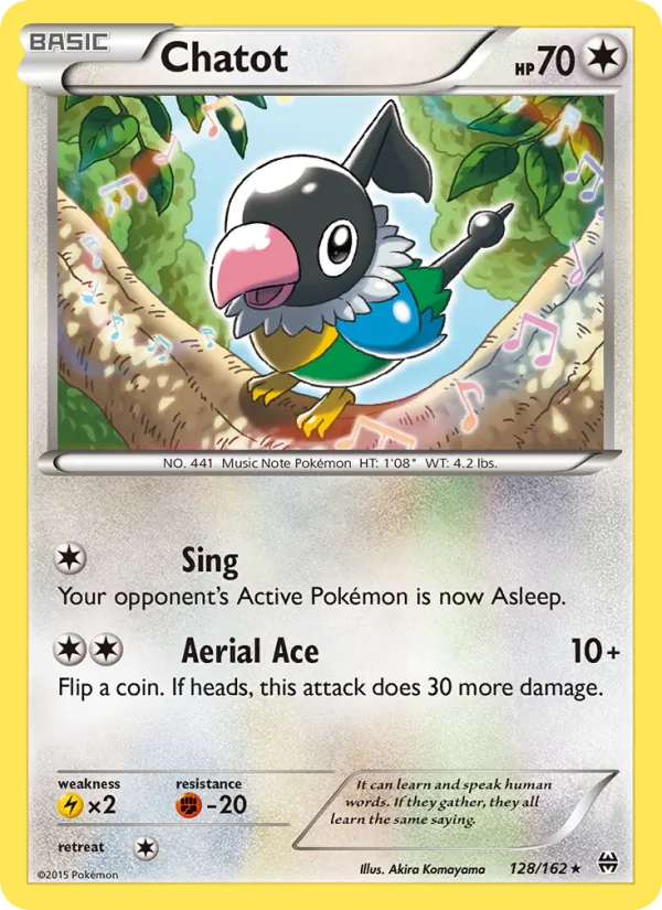 Chatot card