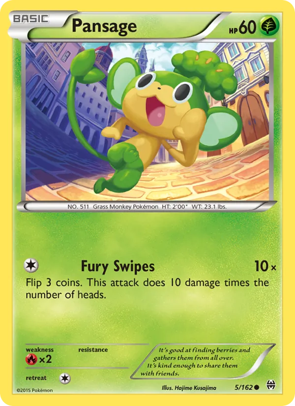 Pansage card