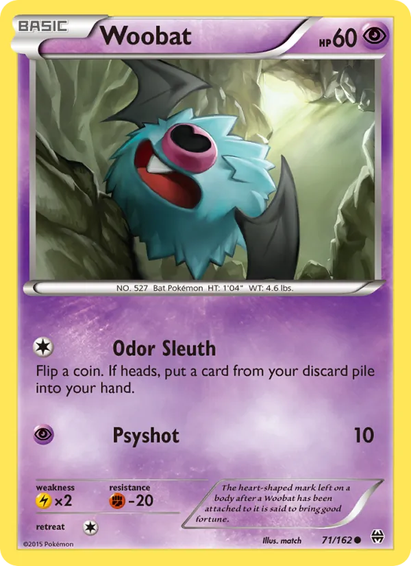 Woobat card
