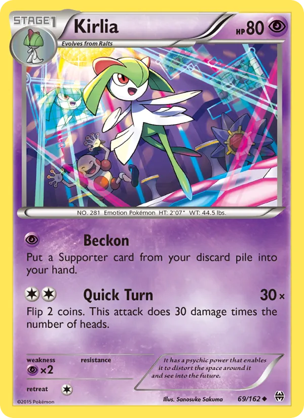 Kirlia card