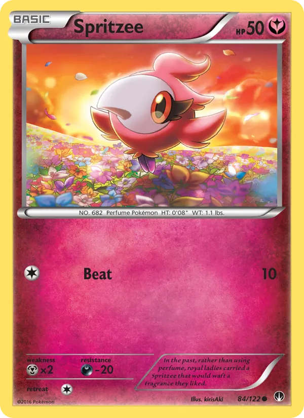 Spritzee card