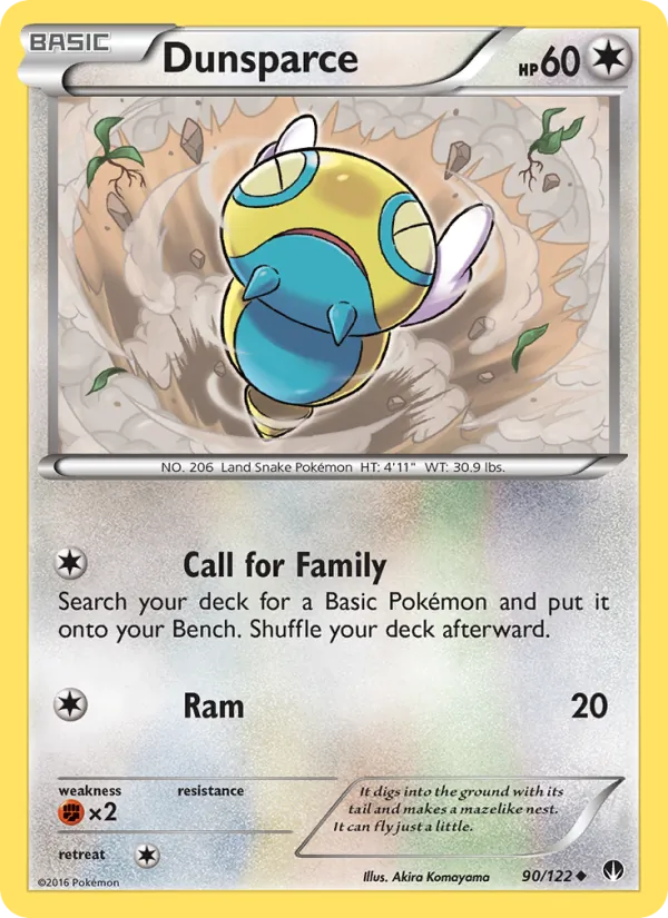 Dunsparce card