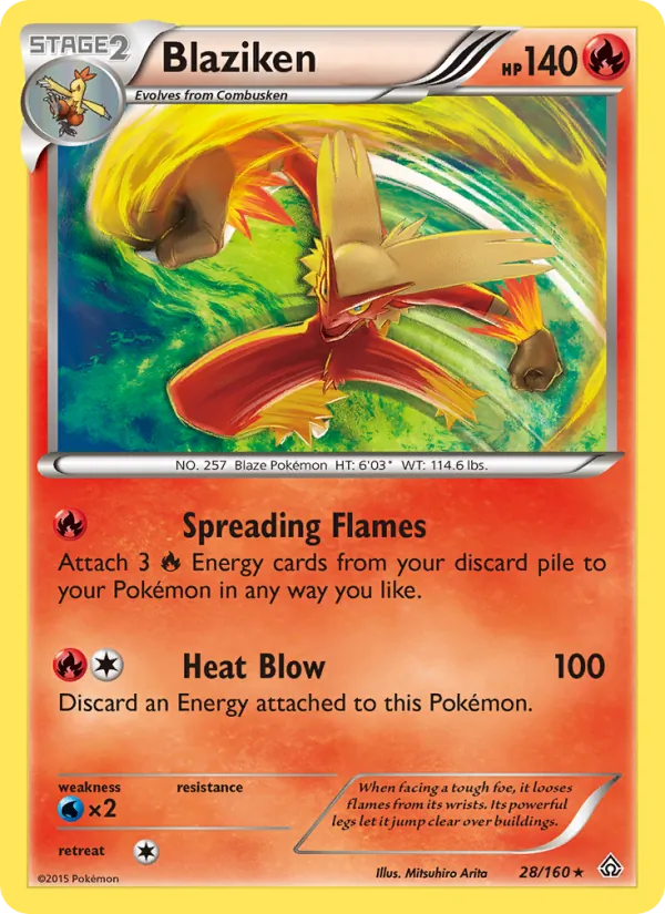 Blaziken card