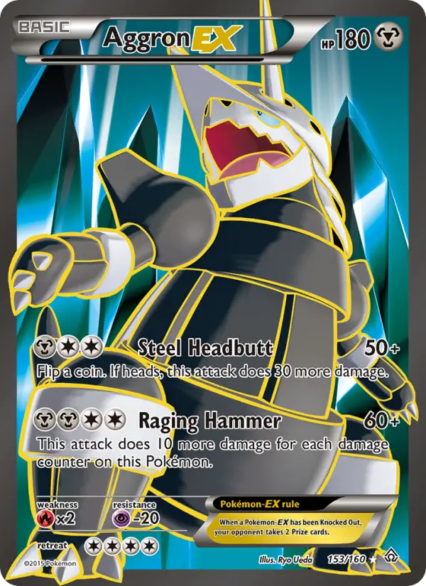 Aggron EX card