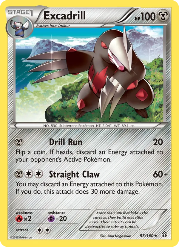 Excadrill card