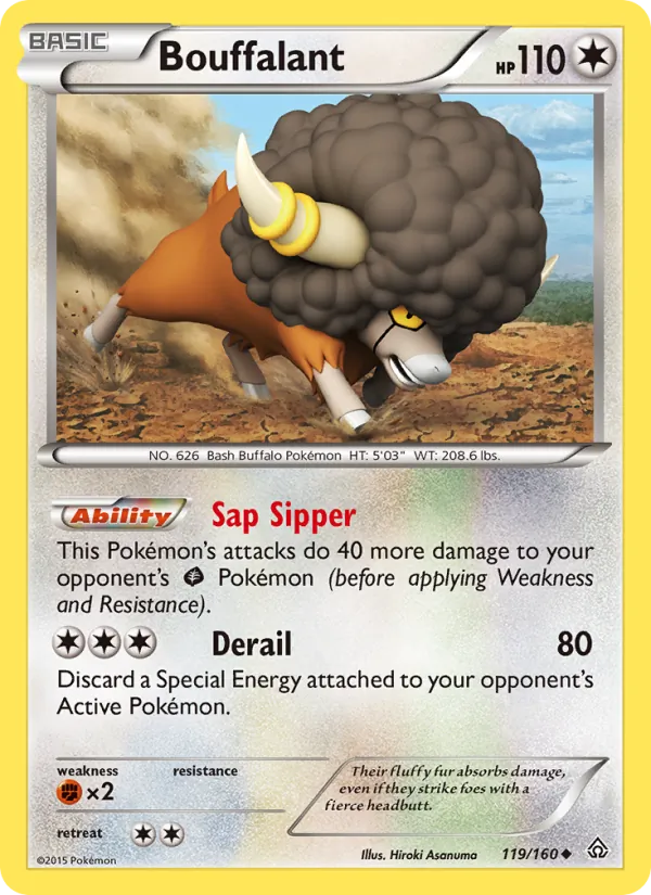 Bouffalant card