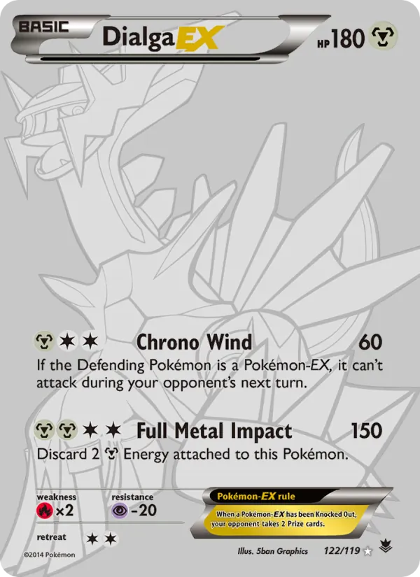Dialga EX card