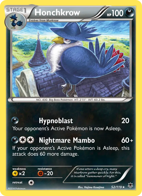 Honchkrow card
