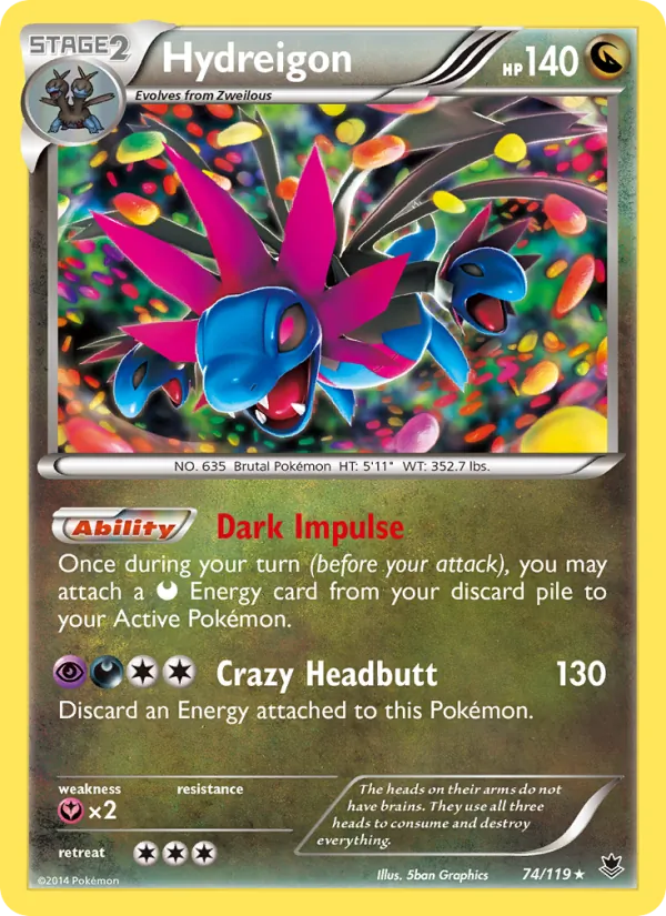 Hydreigon card