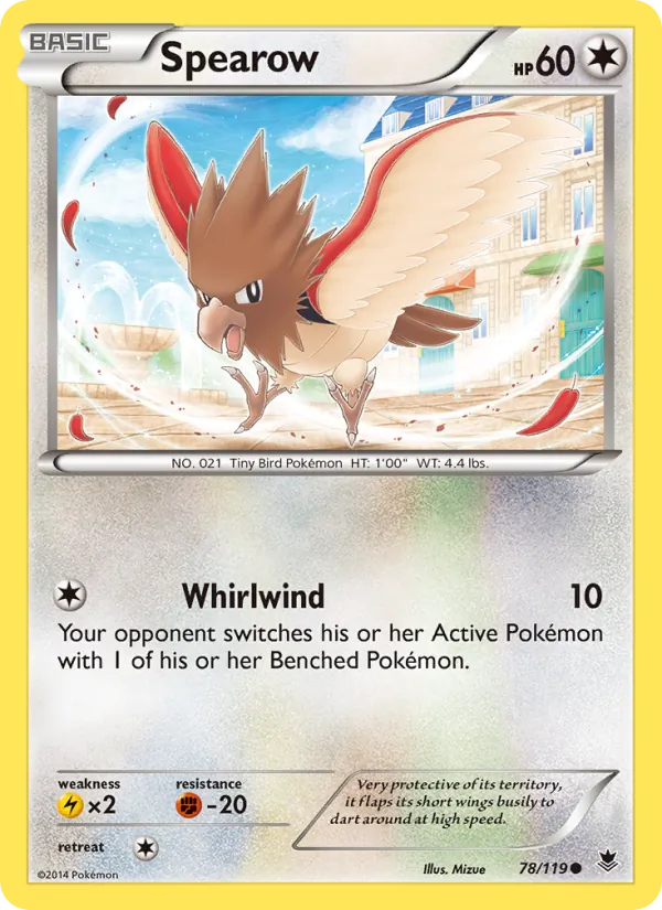Spearow card
