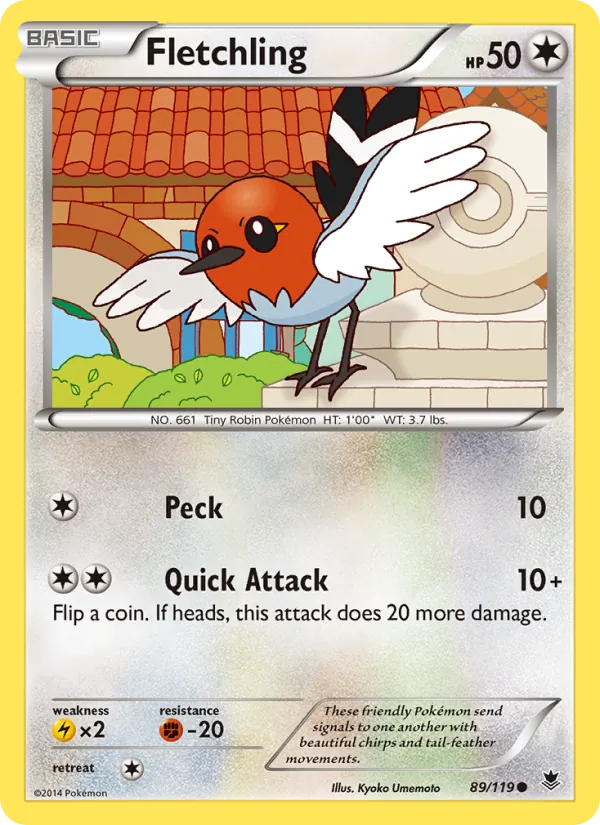Fletchling card