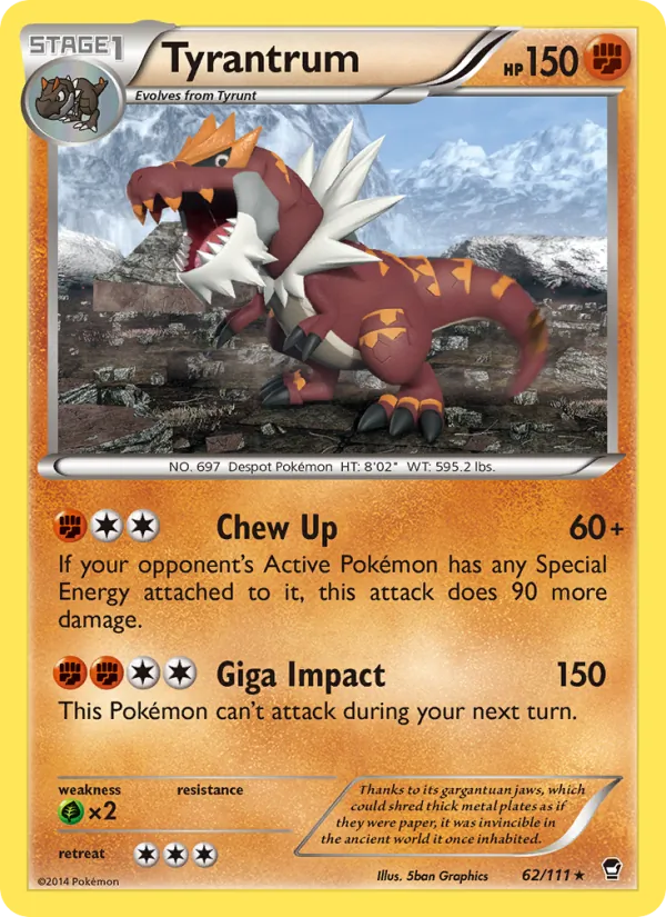 Tyrantrum card