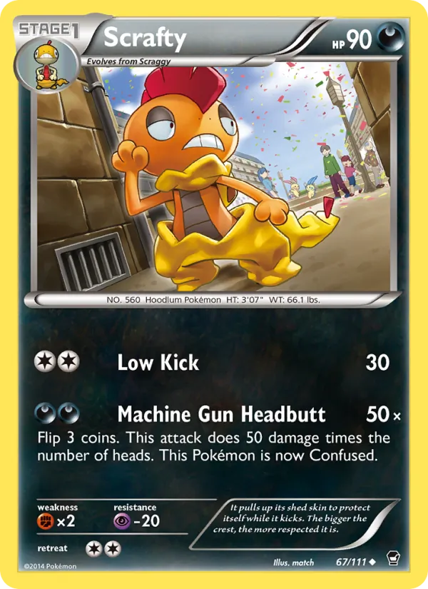 Scrafty card