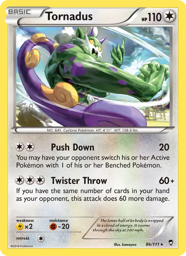 Tornadus card