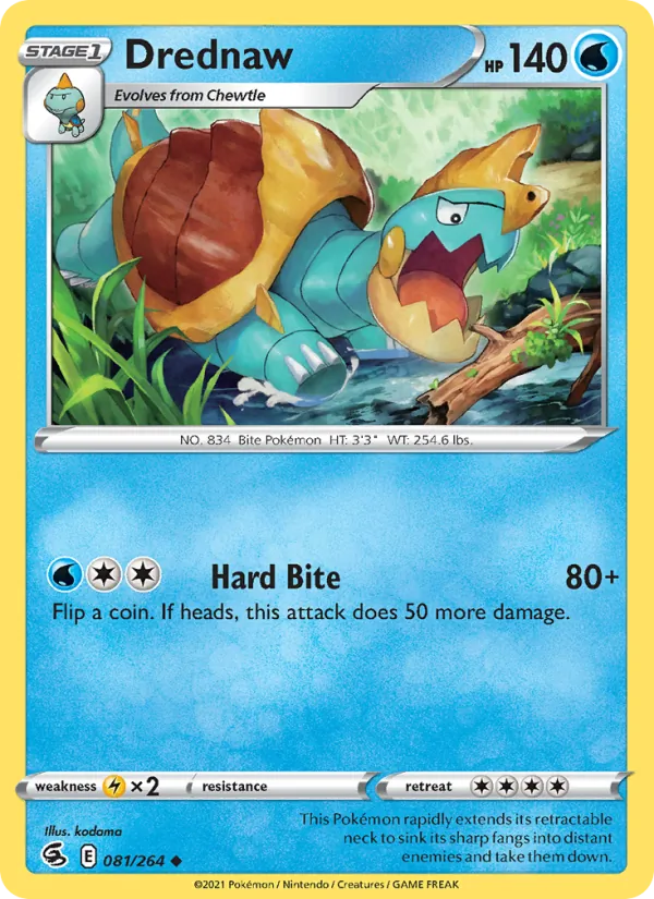 Drednaw card