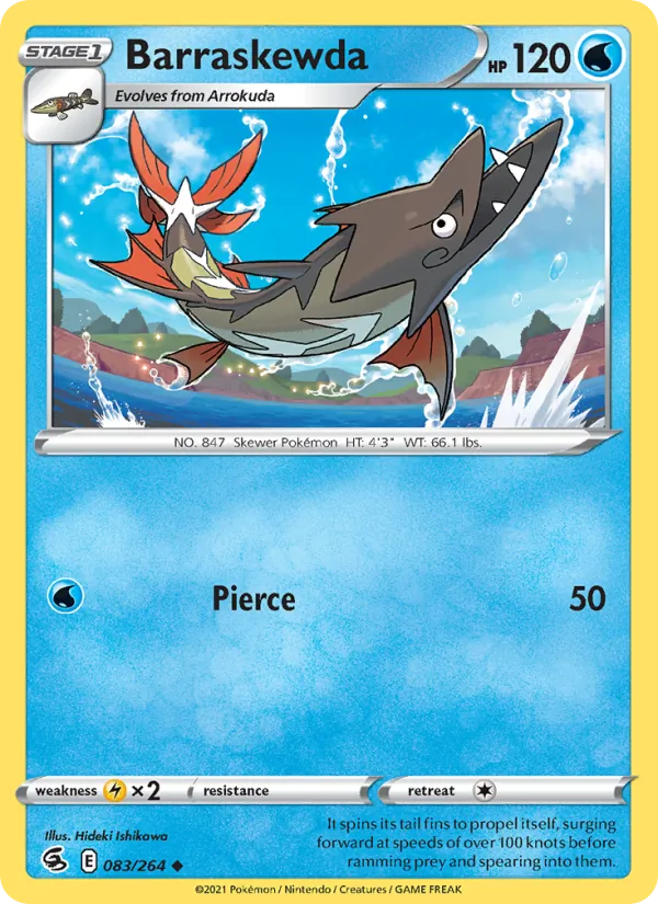 Barraskewda card