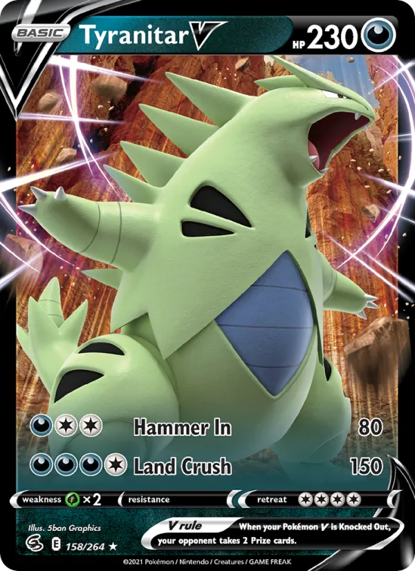 Tyranitar V card