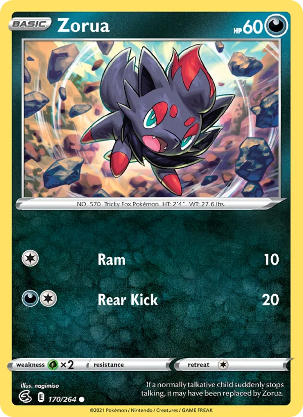 Zorua card